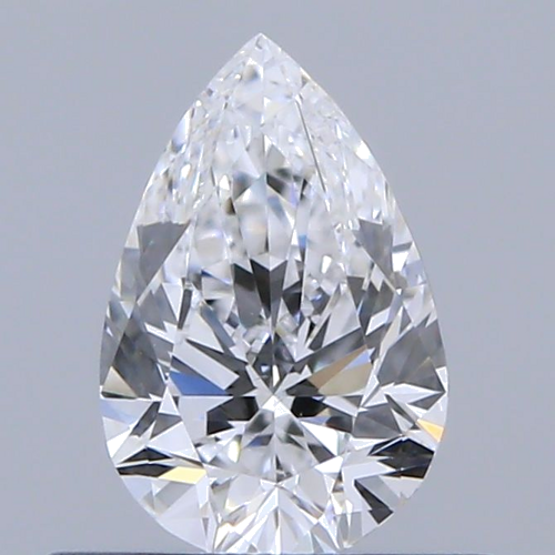 0.45 carat E-VS2 Natūralus Pear Deimantas (1)