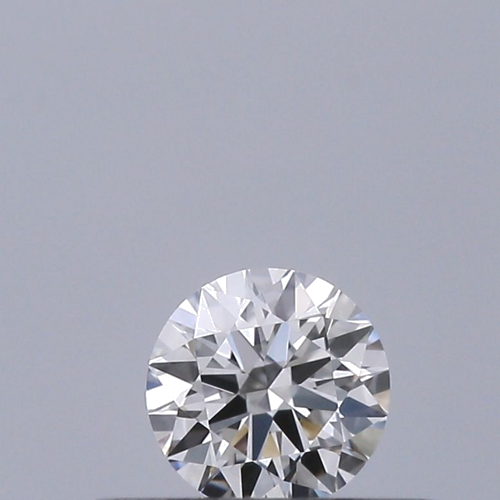 0.19 carat F-VVS1 Excellent cut Natūralus Round Deimantas (1)