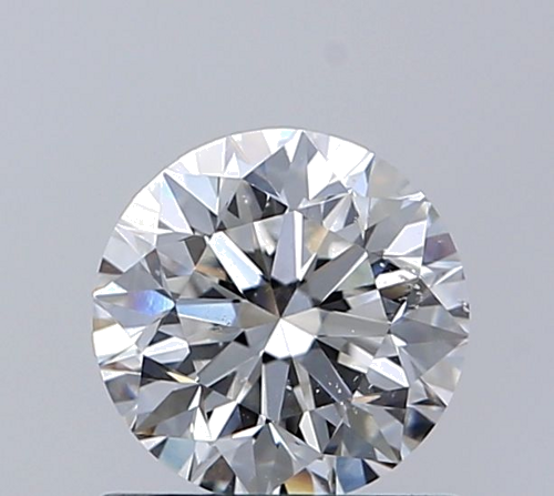 0.7 carat F-SI1 Very Good cut Natūralus Round Deimantas (1)
