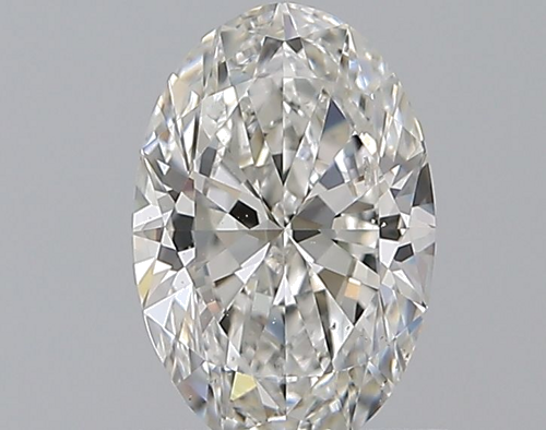 0.81 carat F-SI1 Natūralus Oval Deimantas (1)