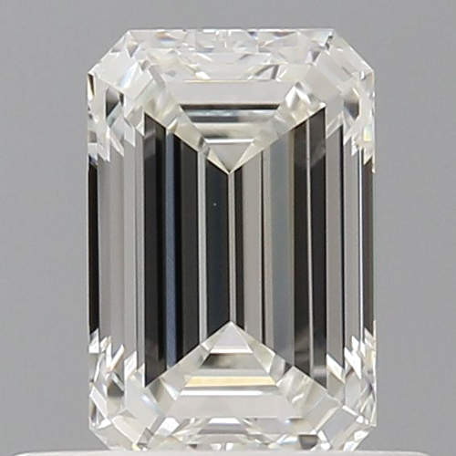 0.57 carat I-VVS2 Natūralus Emerald Deimantas (1)