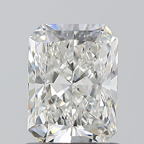 1.01 carat G-VS2 Natūralus Radiant Deimantas (1)