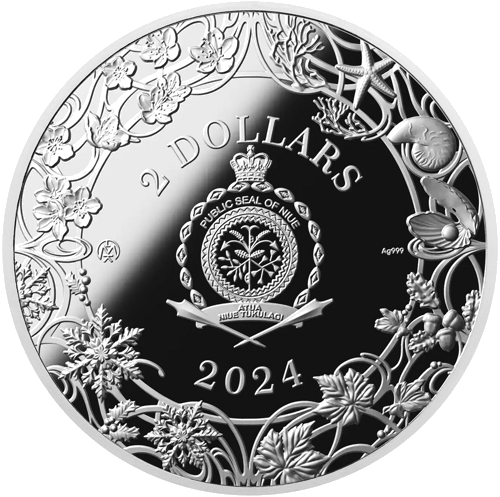 1 oz Лято 2024 Ниуе сребърна монета (2)