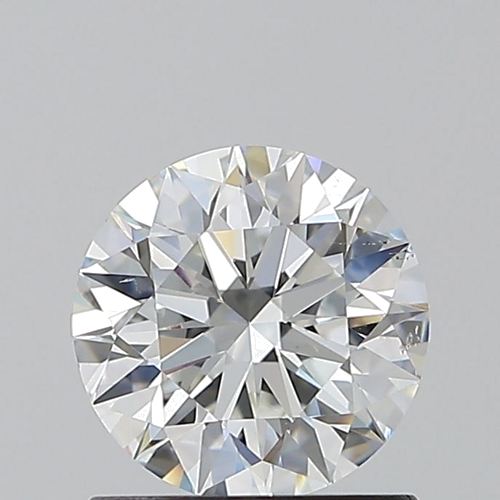 1.01 carat F-SI1 Excellent cut Natūralus Round Deimantas (1)