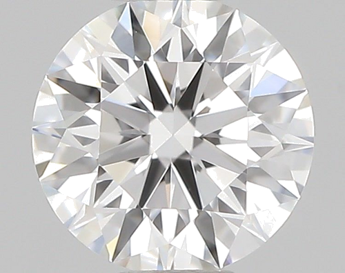 0.42 carat F-VVS2 Excellent cut Natūralus Round Deimantas (1)