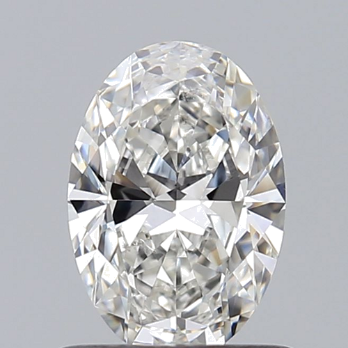 0.65 carat G-SI2 Natūralus Oval Deimantas (1)