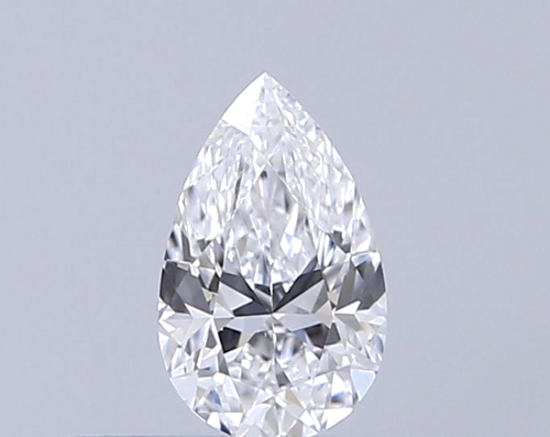 0.24 carat D-VS1 Natūralus Pear Deimantas (1)