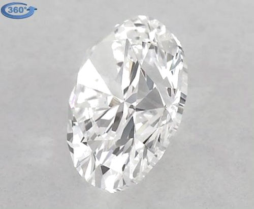 0.7 carat D-VS1 Natūralus Oval Deimantas (1)