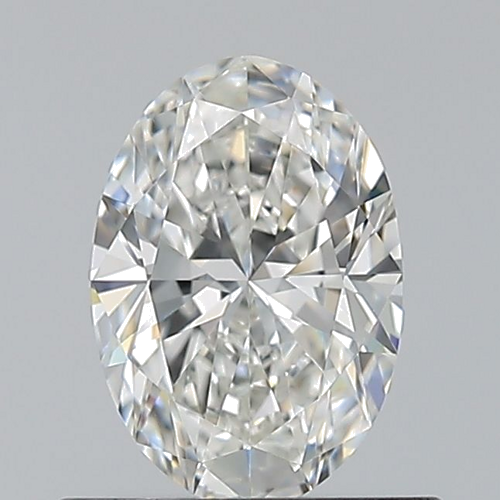 0.6 carat G-IF Natūralus Oval Deimantas (1)