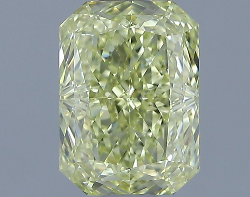 1.13 carat Fancy Light Yellow-VS1 Natūralus Radiant Deimantas (1)