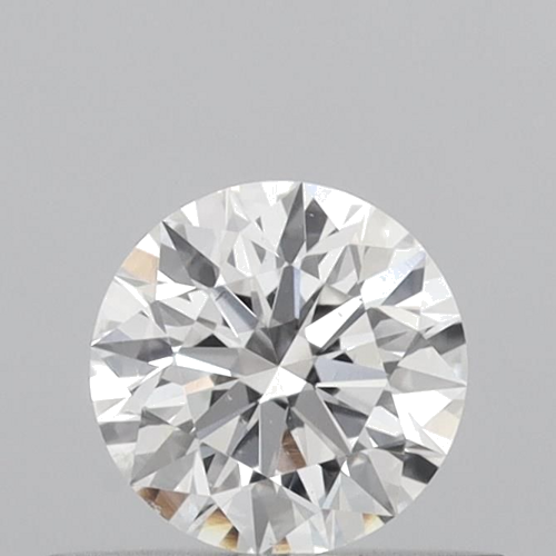 0.42 carat F-SI1 Excellent cut Natūralus Round Deimantas (1)
