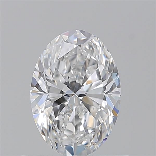 0.7 carat D-VS2 Natūralus Oval Deimantas (1)