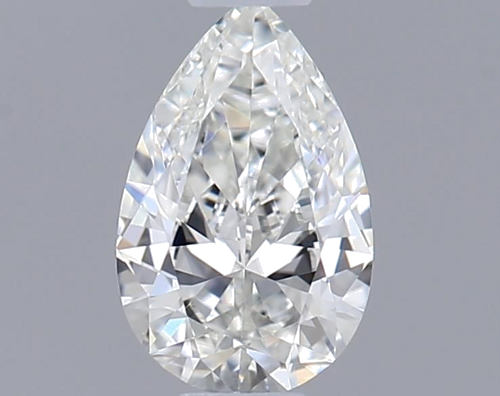 0.22 carat H-VVS1 Natūralus Pear Deimantas (1)