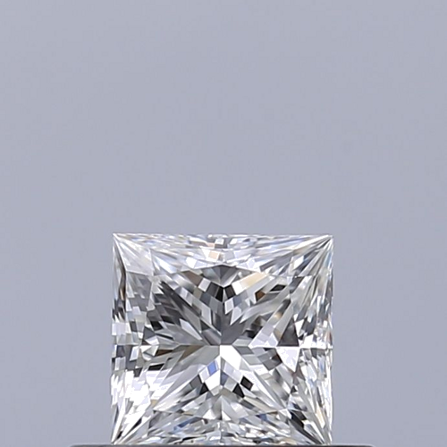 0.4 carat F-VVS2 Natūralus Princess Deimantas (1)