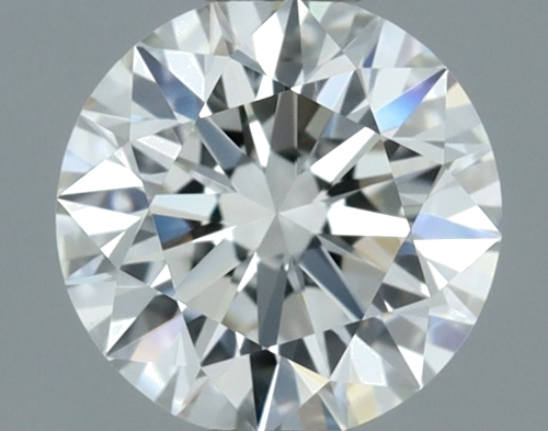 0.51 carat I-VVS1 Excellent cut Natūralus Round Deimantas (1)