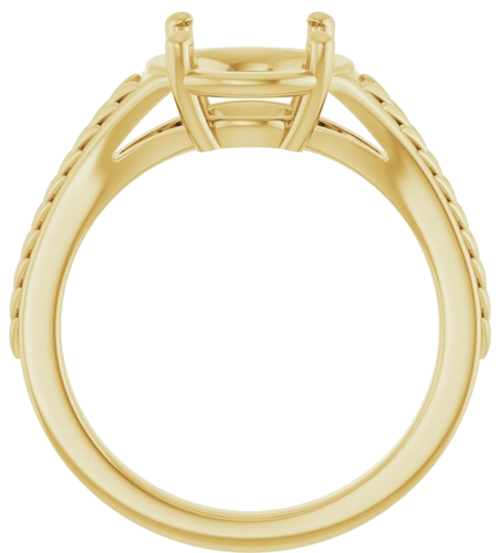 Sužadėtuvių Žiedas „Solitaire“ 14k yellow gold Round 8mm (2)