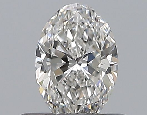 0.4 carat F-VS2 Natūralus Oval Deimantas (1)
