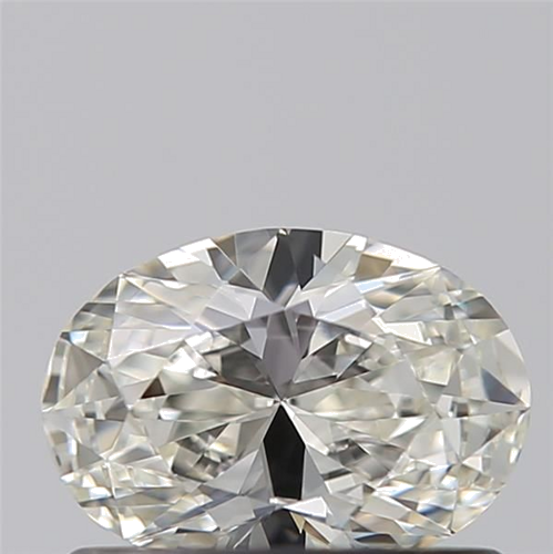 0.46 carat I-IF Natūralus Oval Deimantas (1)