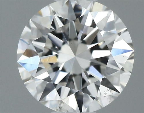 0.4 carat F-SI1 Excellent cut Natūralus Round Deimantas (1)