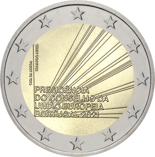 2021 Portugal Presidency of the Council of the EU 2 euro coin (1)