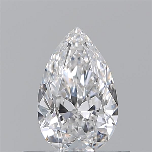 0.5 carat E-VVS1 Natūralus Pear Deimantas (1)