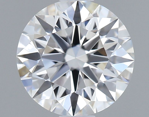 0.53 carat D-VVS1 Excellent cut Natūralus Round Deimantas (1)