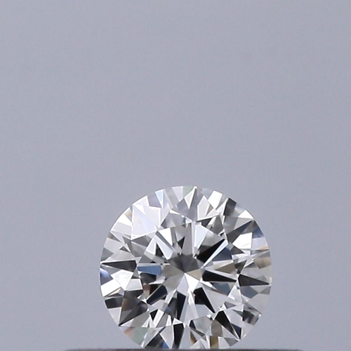 0.19 carat F-VVS1 Excellent cut Natūralus Round Deimantas (1)
