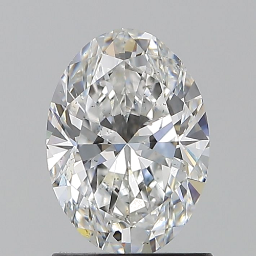 1.2 carat E-SI1 Natūralus Oval Deimantas (1)