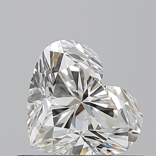 0.7 carat I-VS2 Natūralus Heart Deimantas (1)