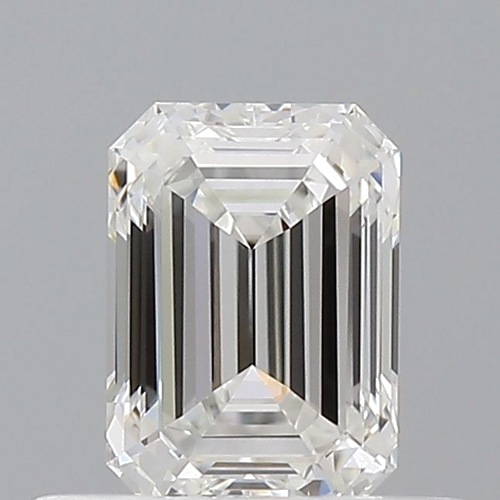 0.51 carat F-VVS2 Natūralus Emerald Deimantas (1)
