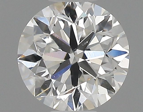 0.5 carat F-SI1 Very Good cut Natūralus Round Deimantas (1)