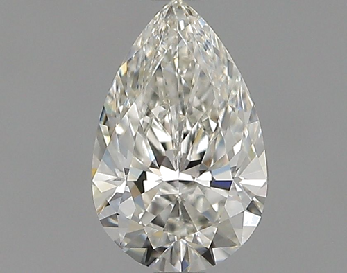 0.57 carat I-VVS1 Natūralus Pear Deimantas (1)