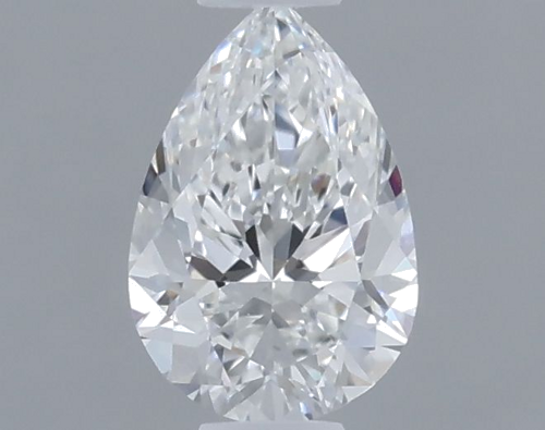 0.41 carat F-VVS1 Natūralus Pear Deimantas (1)