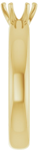 Sužadėtuvių Žiedas „Solstice Solitaire®“ 10k yellow gold Round 5.2mm (4)