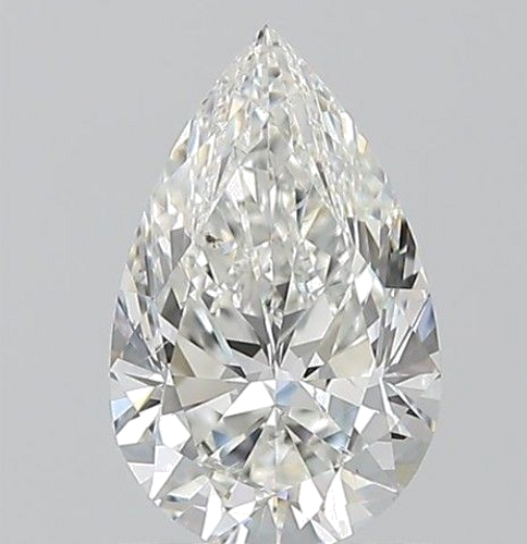 1.01 carat G-SI1 Natūralus Pear Deimantas (1)