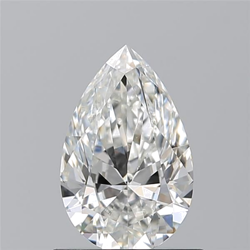 0.71 carat H-VS1 Natūralus Pear Deimantas (1)