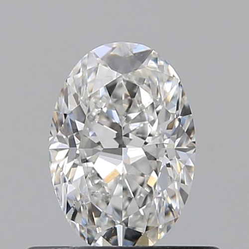 0.5 carat F-SI1 Natūralus Oval Deimantas (1)