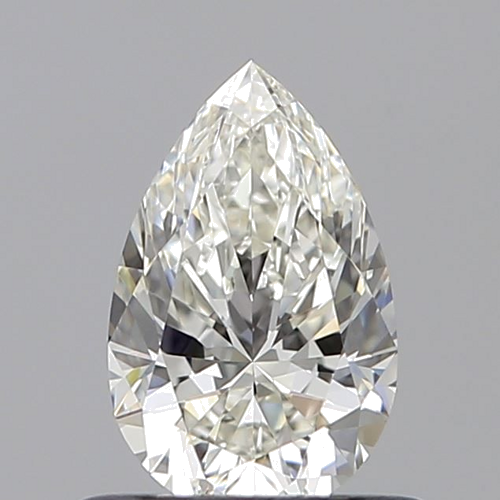 0.54 carat I-VVS1 Natūralus Pear Deimantas (1)