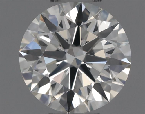 0.42 carat H-VVS1 Excellent cut Natūralus Round Deimantas (1)