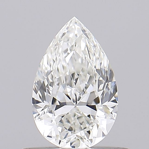0.52 carat H-VS1 Natūralus Pear Deimantas (1)
