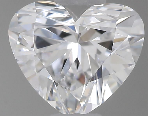 0.4 carat D-SI1 Natūralus Heart Deimantas (1)