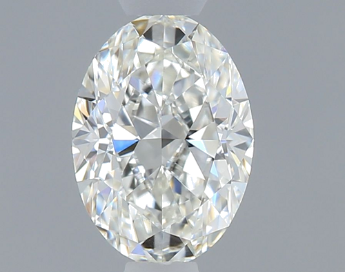 0.6 carat G-VS2 Natūralus Oval Deimantas (1)
