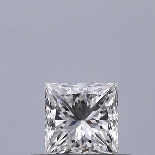 0.28 carat F-VVS1 Natūralus Princess Deimantas (1)