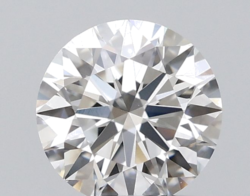 0.53 carat F-VVS1 Excellent cut Natūralus Round Deimantas (1)