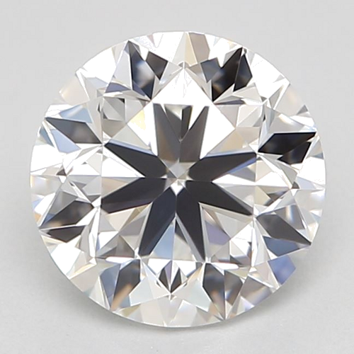 1.01 carat F-VVS1 Very Good cut Natūralus Round Deimantas (1)