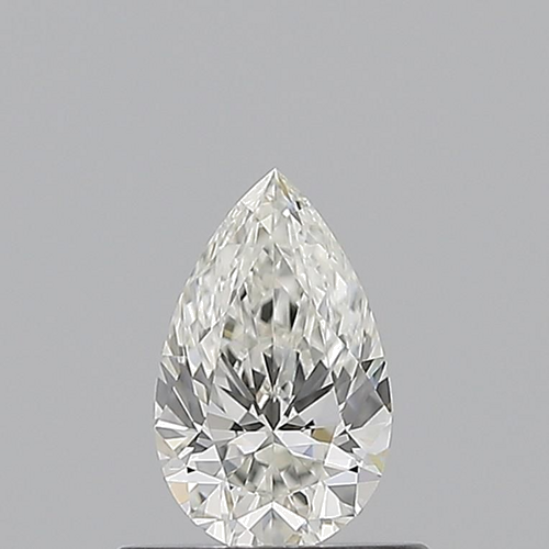 0.51 carat G-VVS2 Natūralus Pear Deimantas (1)