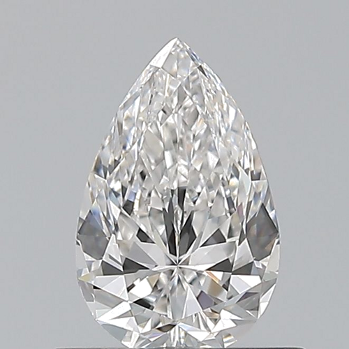 0.61 carat F-VS2 Natūralus Pear Deimantas (1)