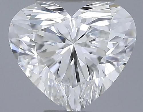 0.51 carat G-VVS1 Natūralus Heart Deimantas (1)