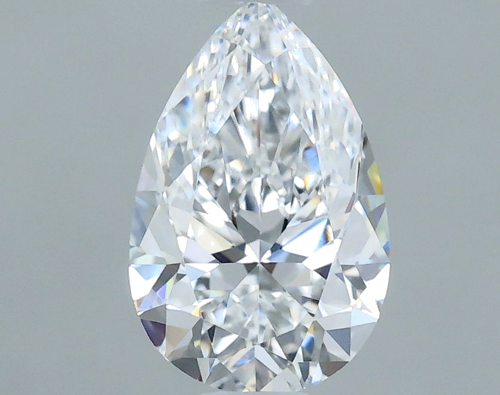 0.51 carat D-IF Natūralus Pear Deimantas (1)