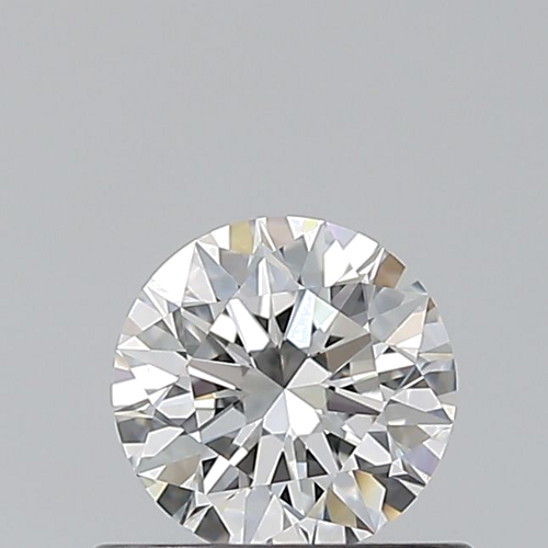 0.53 carat F-VVS2 Excellent cut Natūralus Round Deimantas (1)